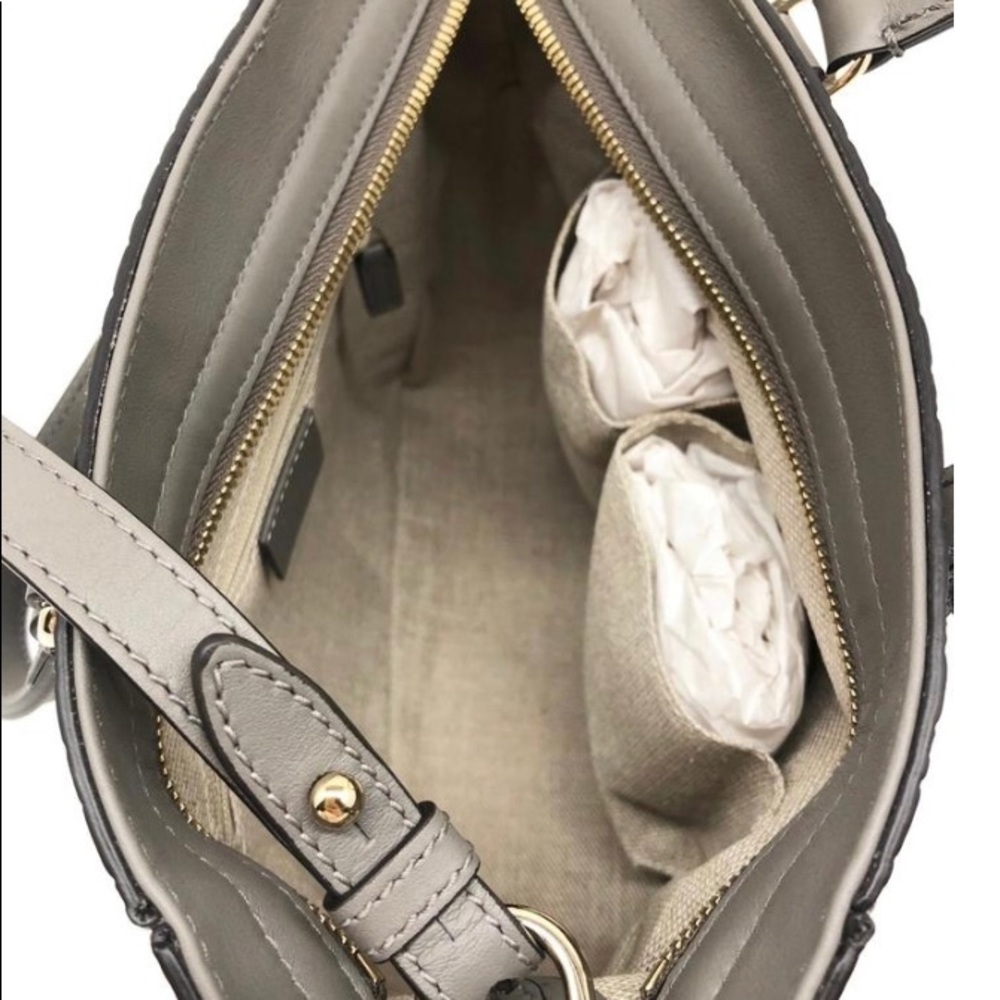 ❌SOLD❌Gucci Small Microguccissima Gray Leather Bag - Picture 8 of 8
